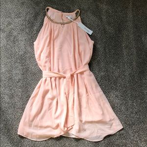 Peach dress